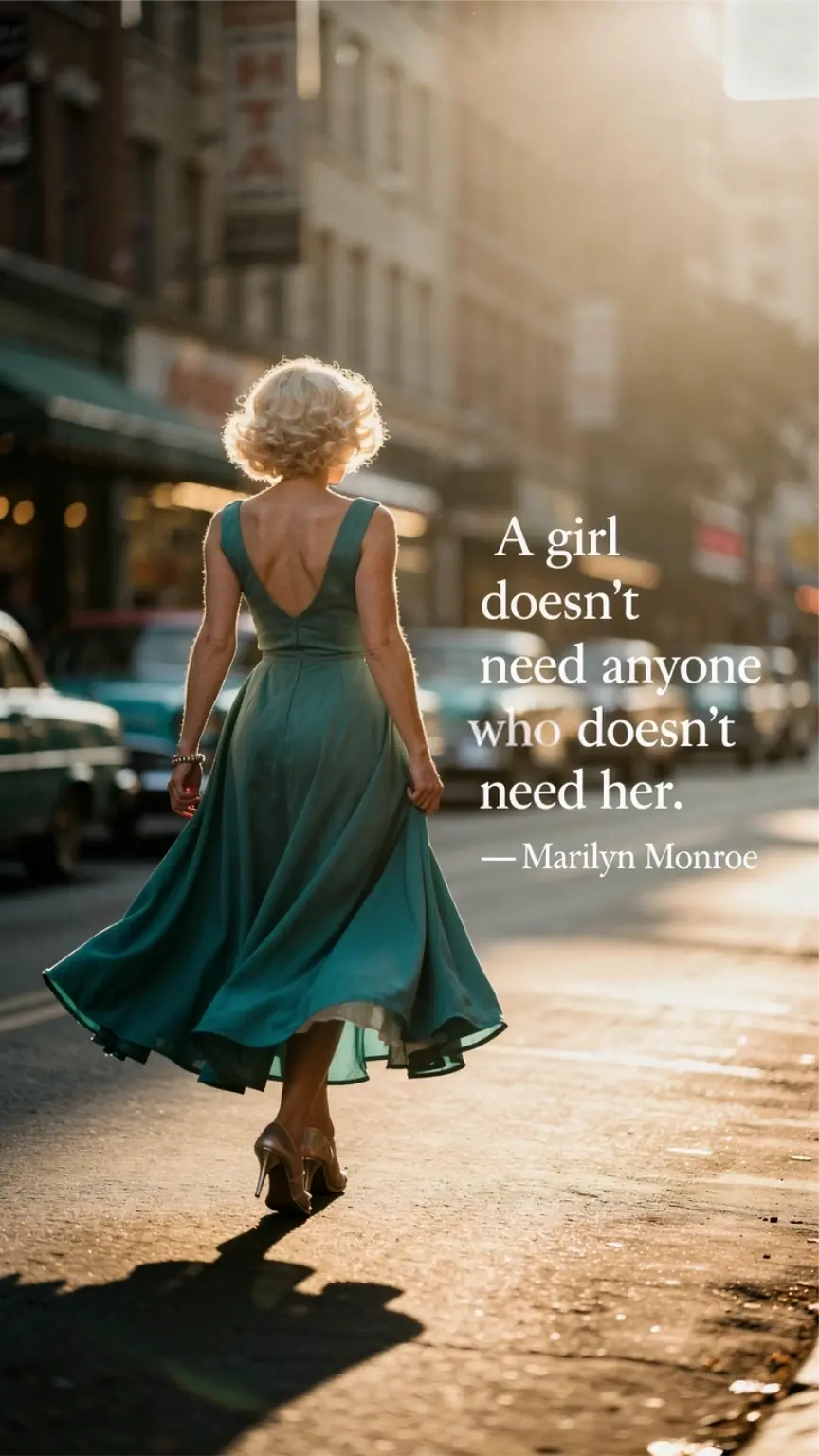 A lesson in self-worth and independence. Stop seeking validation and start owning your space. Read the full post on feminine confidence.