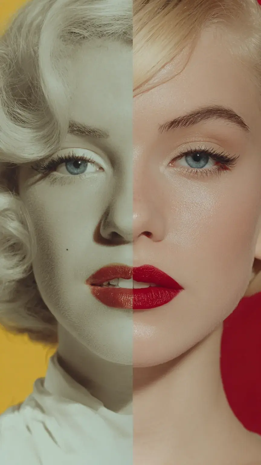 How to use the codes of 1950s Marilyn Monroe makeup to highlight your own self.