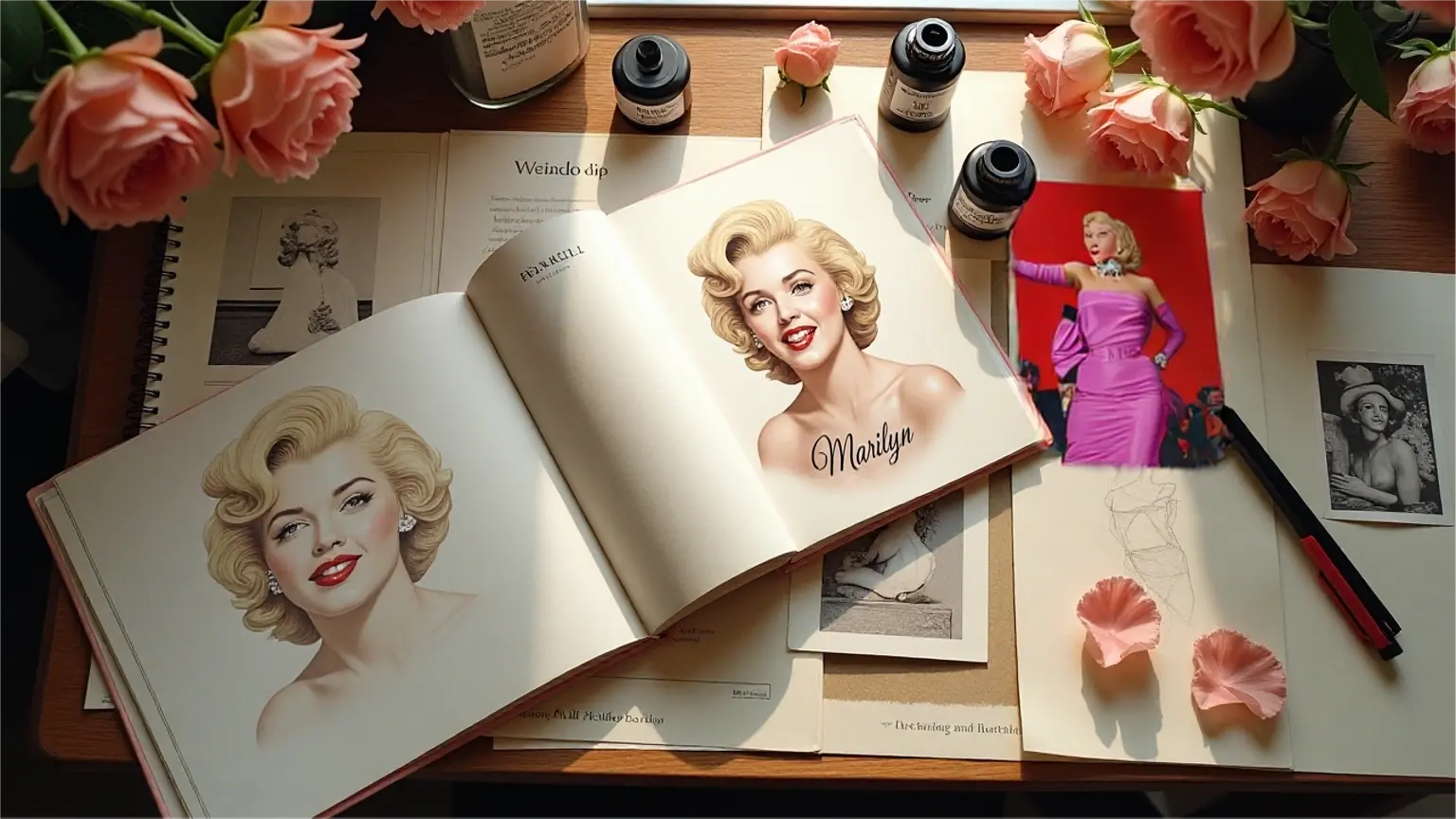 The Creative Process Behind a Marilyn Monroe–Inspired Book