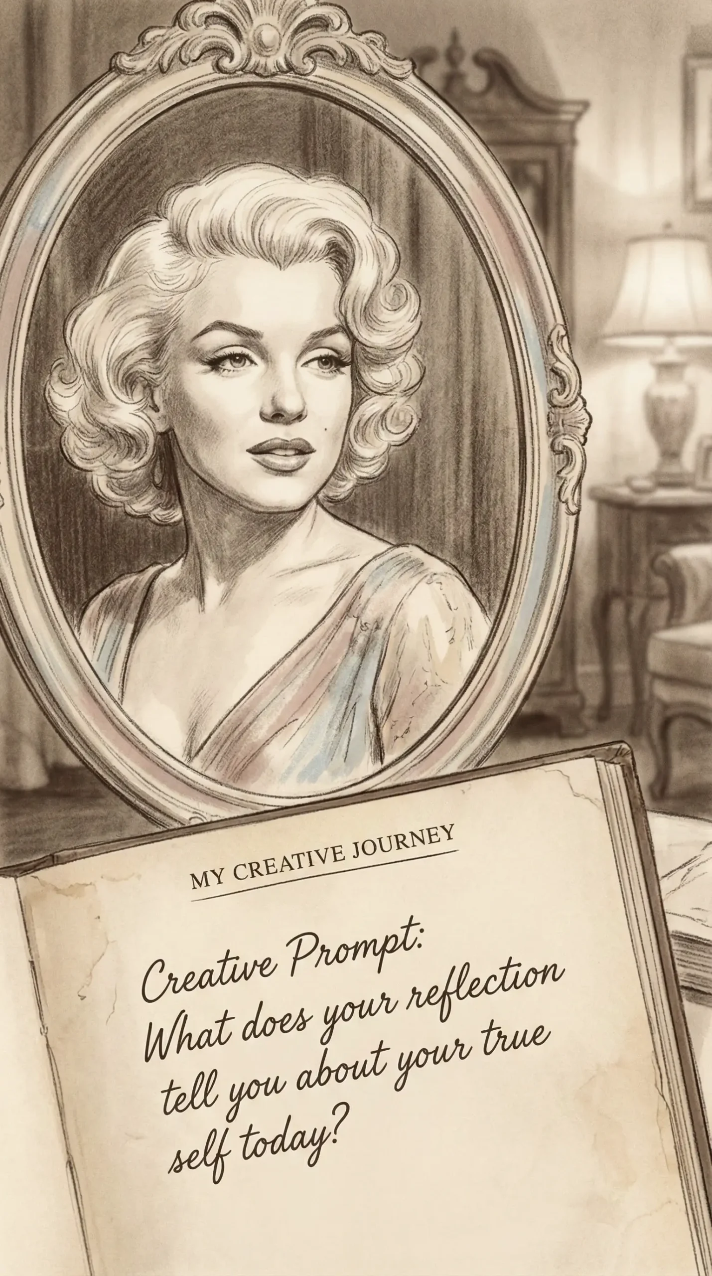 Using an icon as a mirror for your own identity and growth.