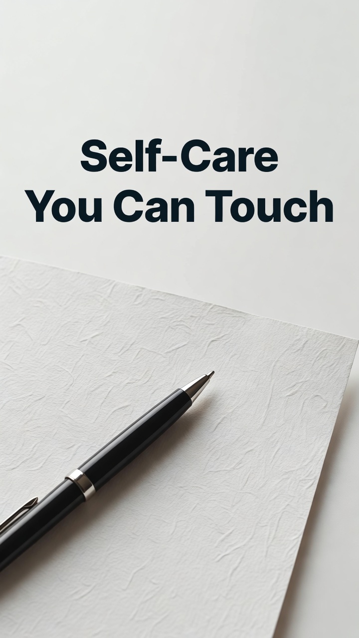 Moving away from the screen and back to the page.