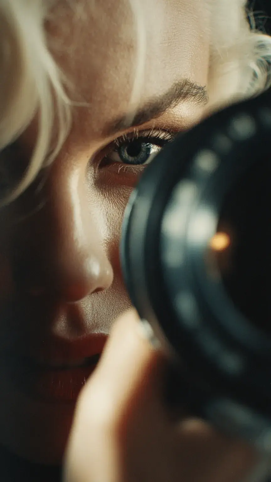 How to look back at the world with presence. Inspired by Marilyn Monroe photos.