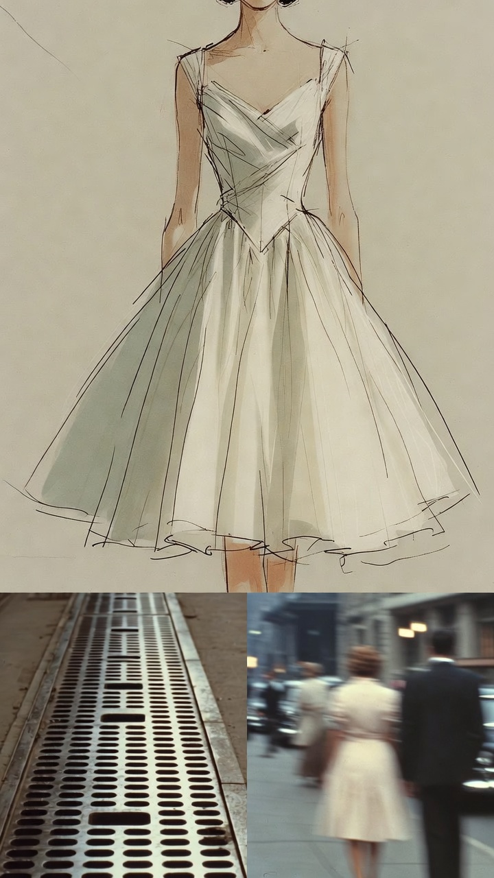 From William Travilla's design to a cultural myth. The history of the Marilyn Monroe white dress.