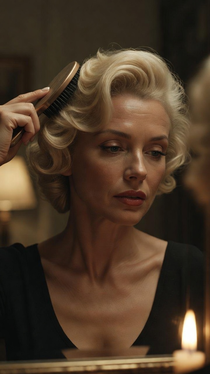 A journaling prompt for self-discovery through the lens of Marilyn Monroe hairstyles.